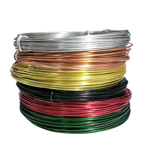 Construction steel binding colorful metal wire soft diy Colorful aluminium wire