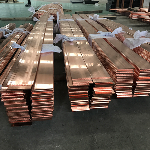 Copper bars C12200 C18980 C15715 Edge Closing copper flat rod 8mm