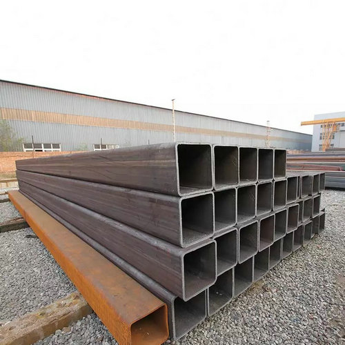 Factory Hot Rolled Hollow Black Rectangular Pipe Mild Steel Square Tube