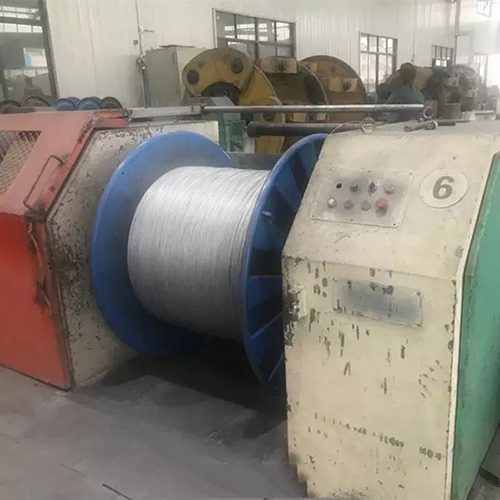 Wooden Reel Packing Aluminium Clad Steel Wire 2.6 mm 3.2 mm ASTM B502 for OPGW