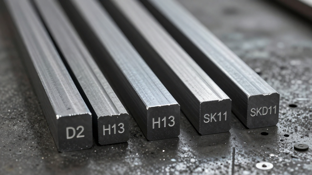 Tool Steel and Die Steel Buying Guide: D2, H13, SKD11, and S7 Grades for Dies, Molds, and Cutting Tools