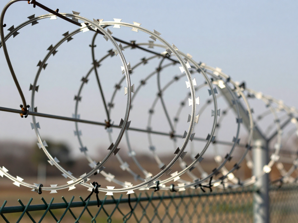art24 inline razor wire coil